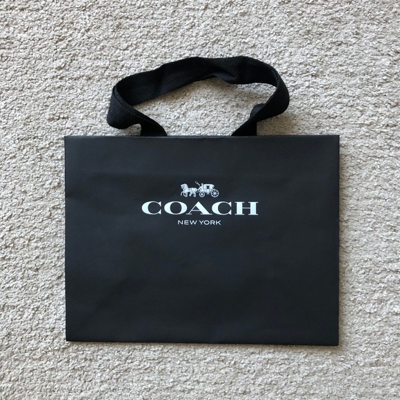 Authentic Coach Paper Shopping Bag. - Picture 1 of 2